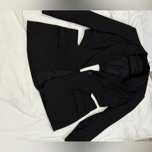 Express open back Black Blazer